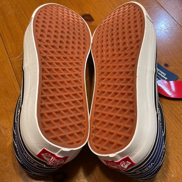 Women’s Vans Sneakers Era 95 Dx Anaheim Factory Blue / Black Stripes Size 9 NEW - Picture 4 of 6